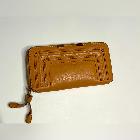 Chloe zippy leather long wallet